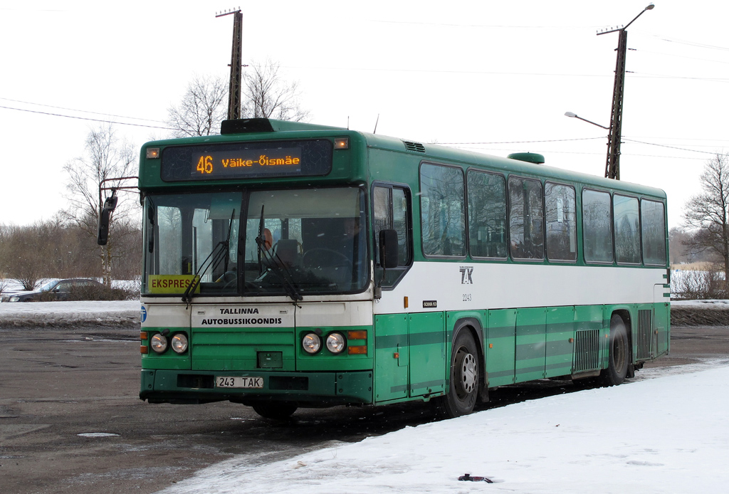 Эстония, Scania CN113CLB № 2243