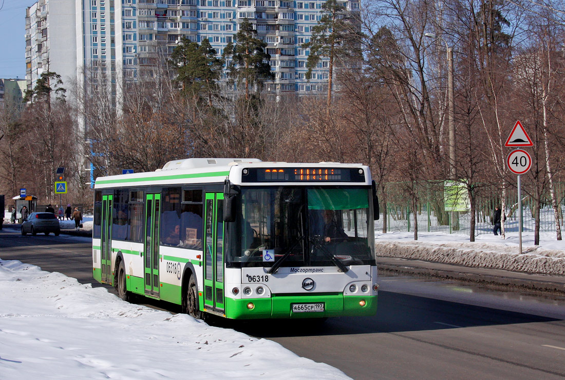 Москва, ЛиАЗ-5292.21 № 06318