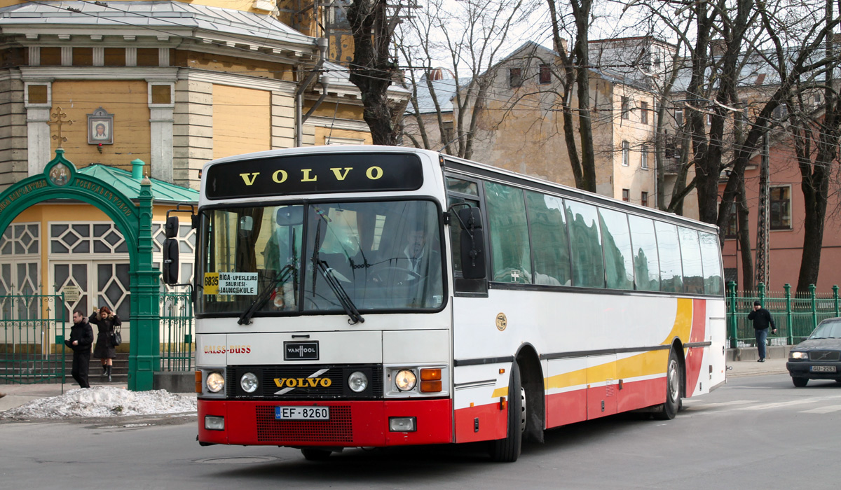 Латвия, Van Hool T8 Alizée 210 № EF-8260