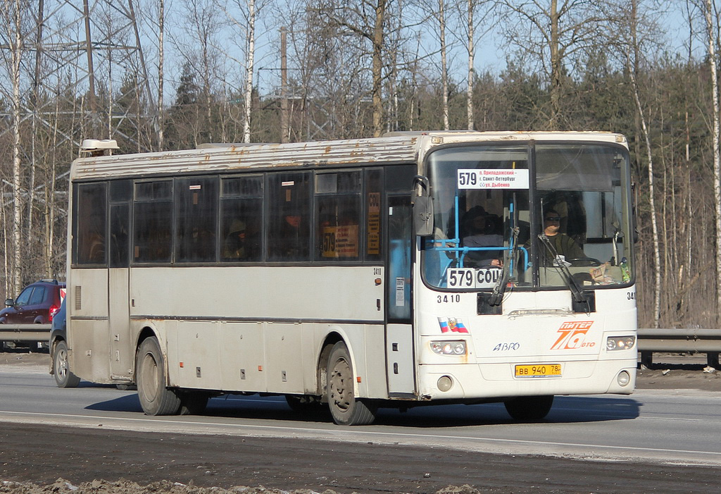 Санкт-Петербург, ЛиАЗ-5256.23-01 (ГолАЗ) № 3410