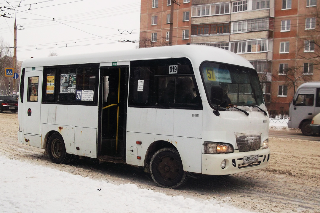 Орловская область, Hyundai County SWB (ТагАЗ) № У 890 НО 57