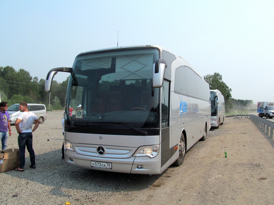 Томская область, Mercedes-Benz Travego II 15RHD № Н 573 ОА 70