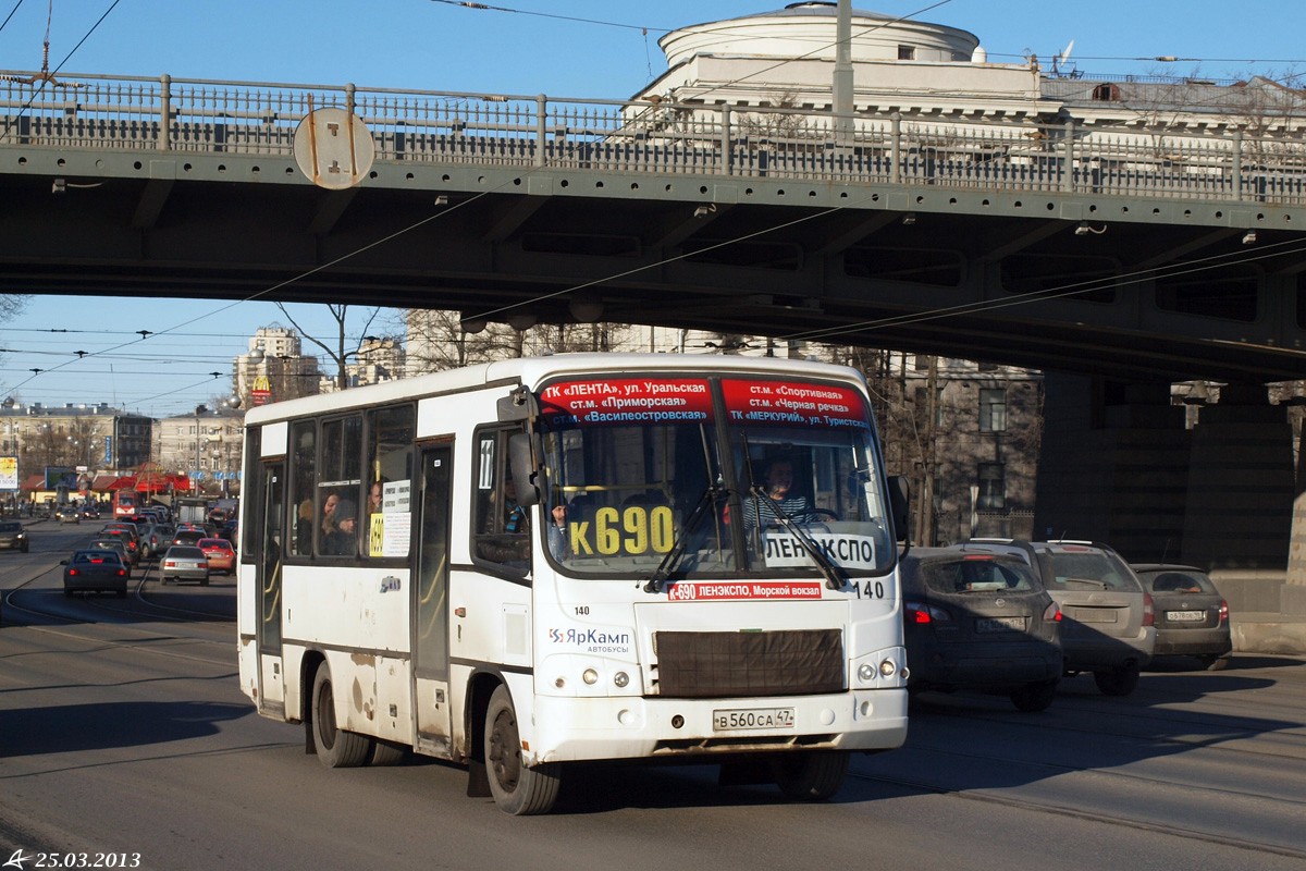 Санкт-Петербург, ПАЗ-320402-03 № 140