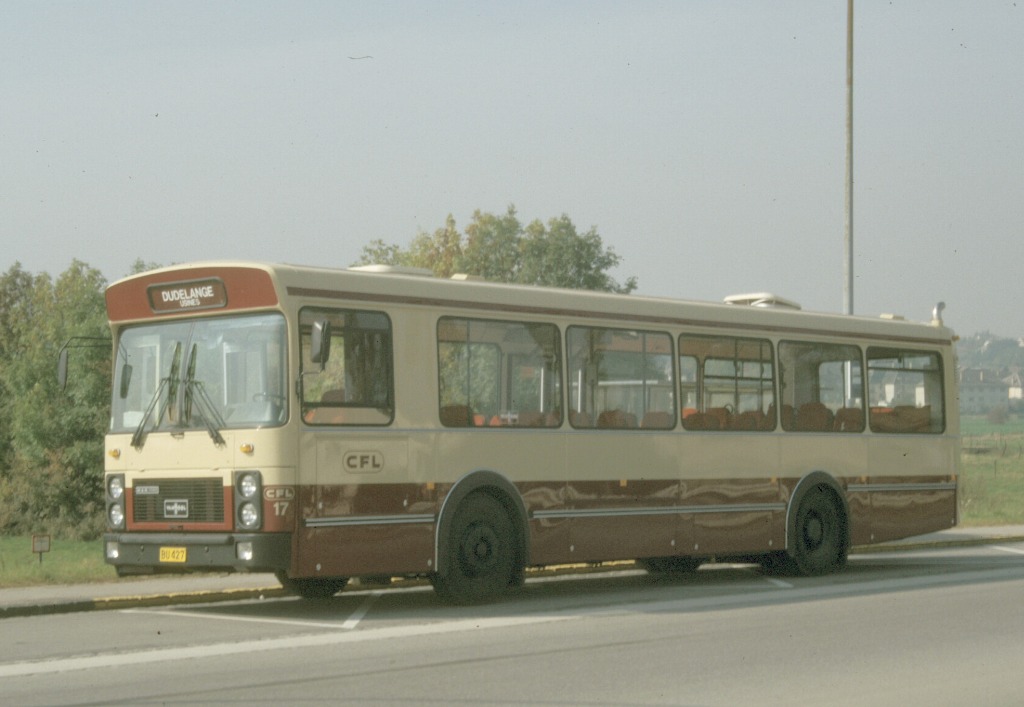 Люксембург, Van Hool A120P № 17