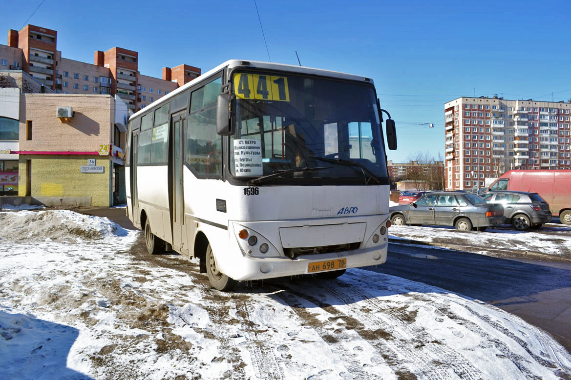 Санкт-Петербург, Otoyol M29 City II № 1596