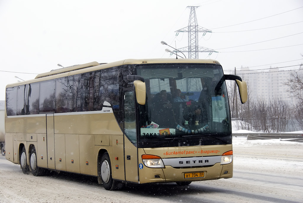 Владимирская область, Setra S417GT-HD № ВТ 734 33