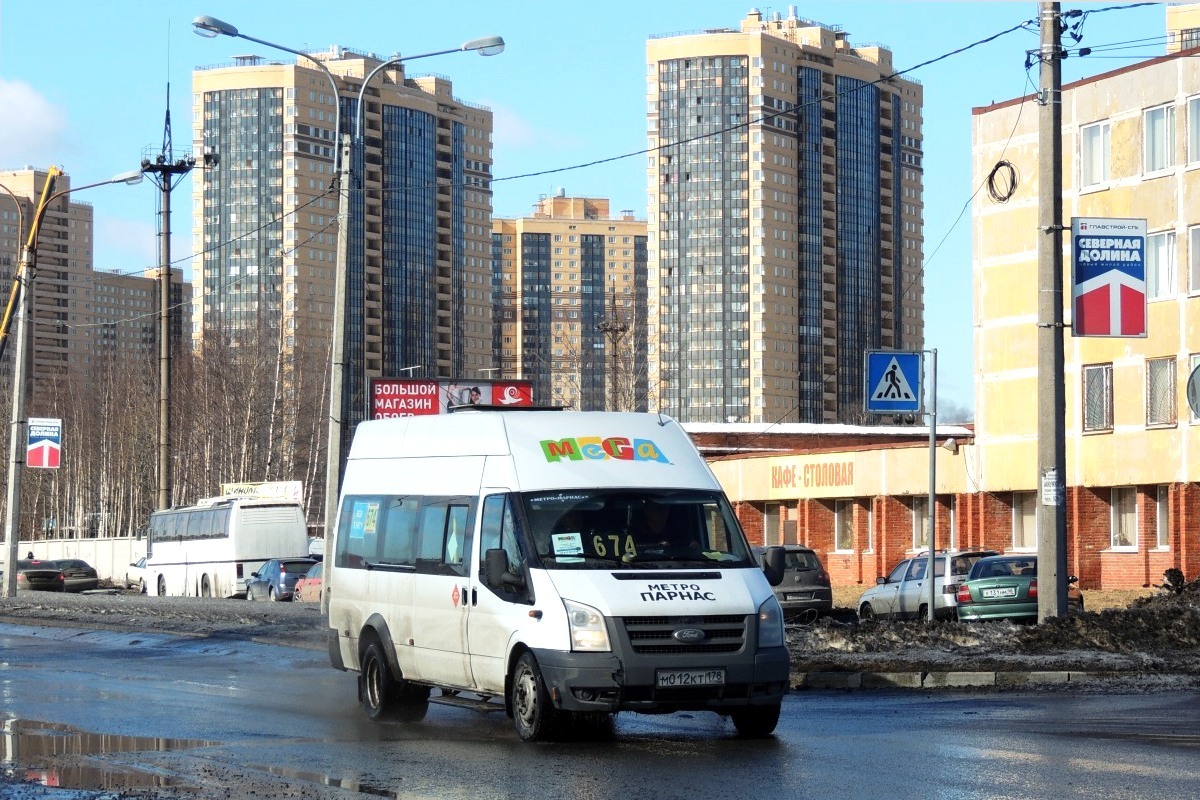 Санкт-Петербург, Нижегородец-222702 (Ford Transit) № М 012 КТ 178