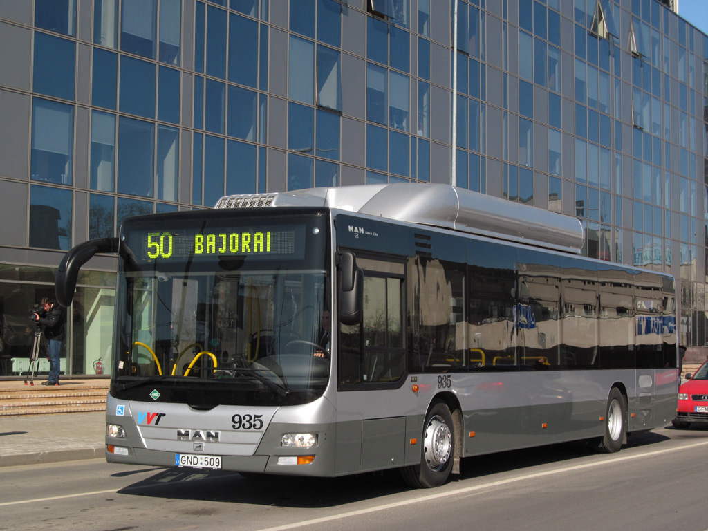 Литва, MAN A21 Lion's City NL273 CNG № 935