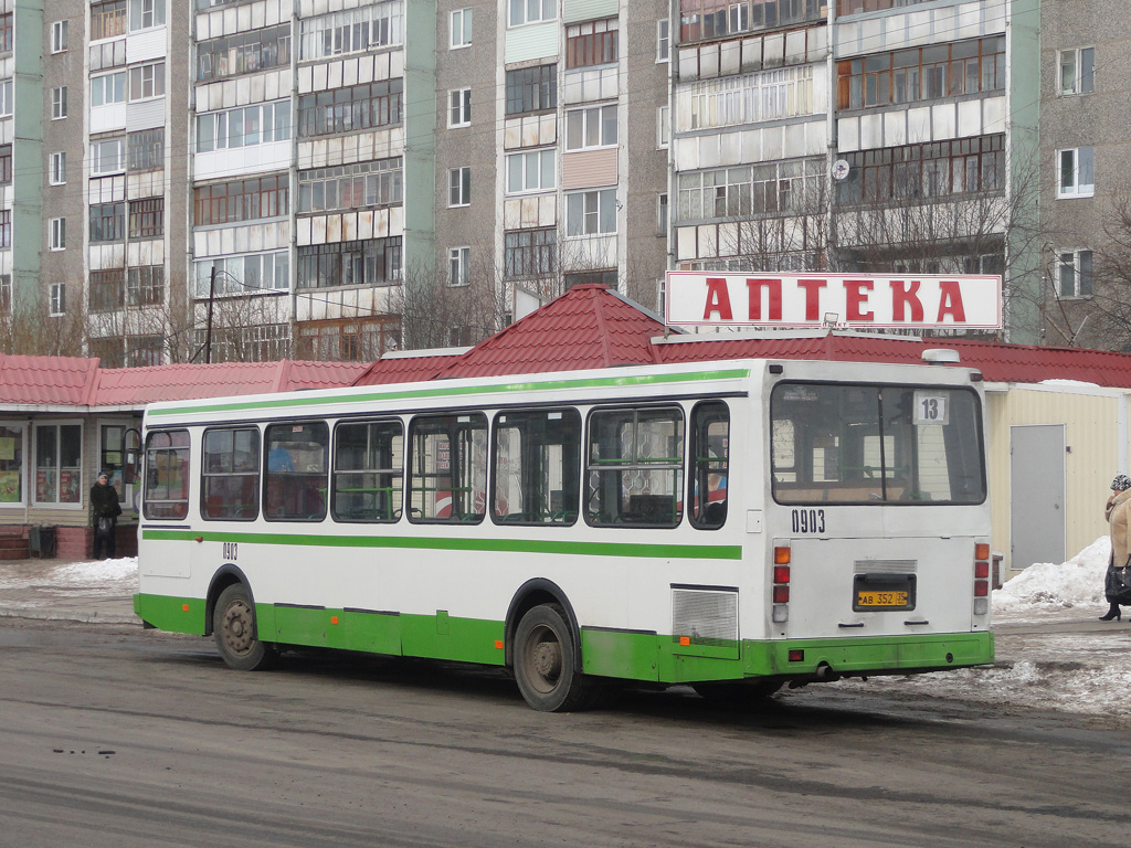 Вологодская область, ЛиАЗ-5256.25 № 0903