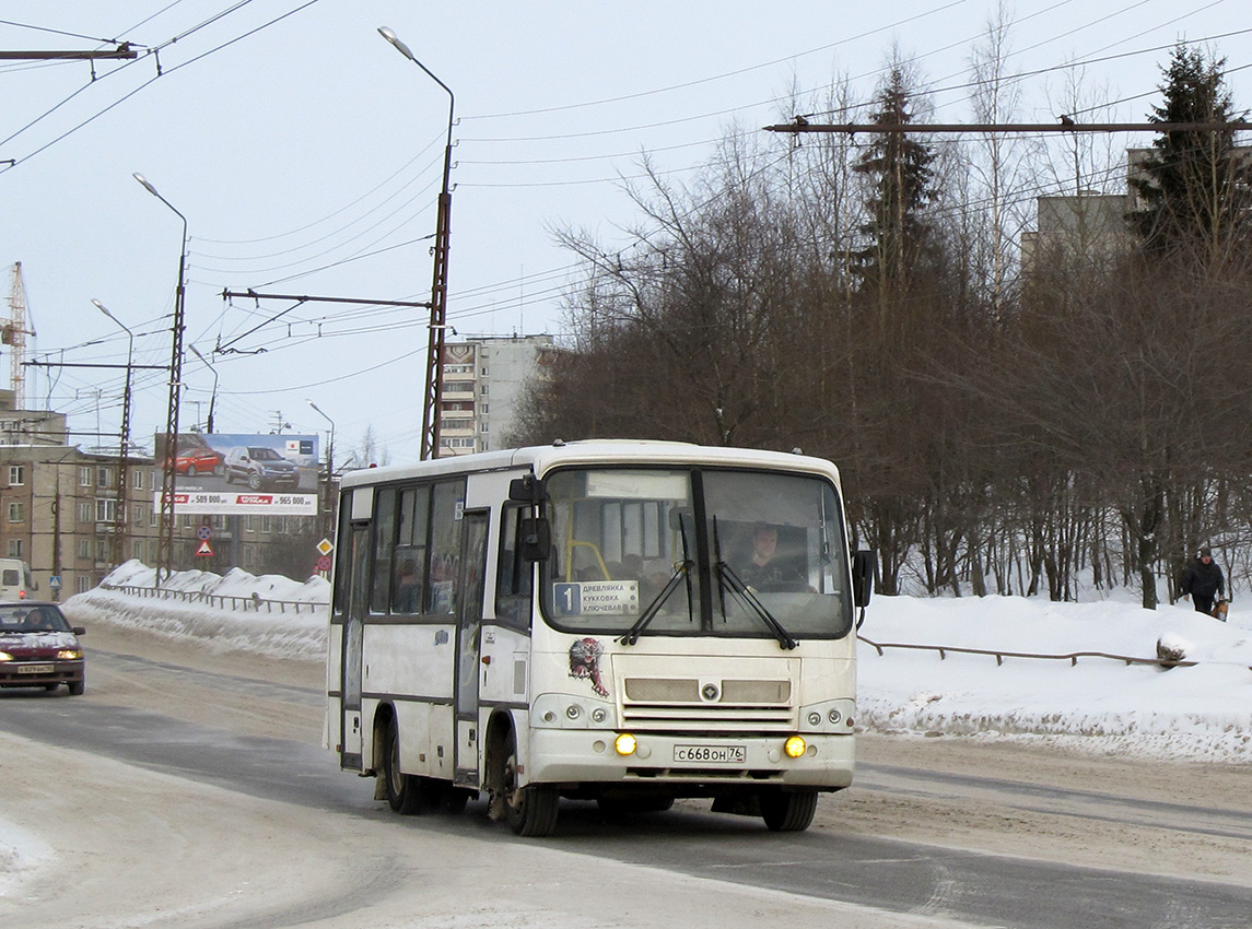 Карелия, ПАЗ-320402-03 № С 668 ОН 76