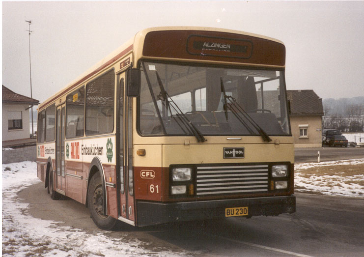 Люксембург, Van Hool A120 № 61