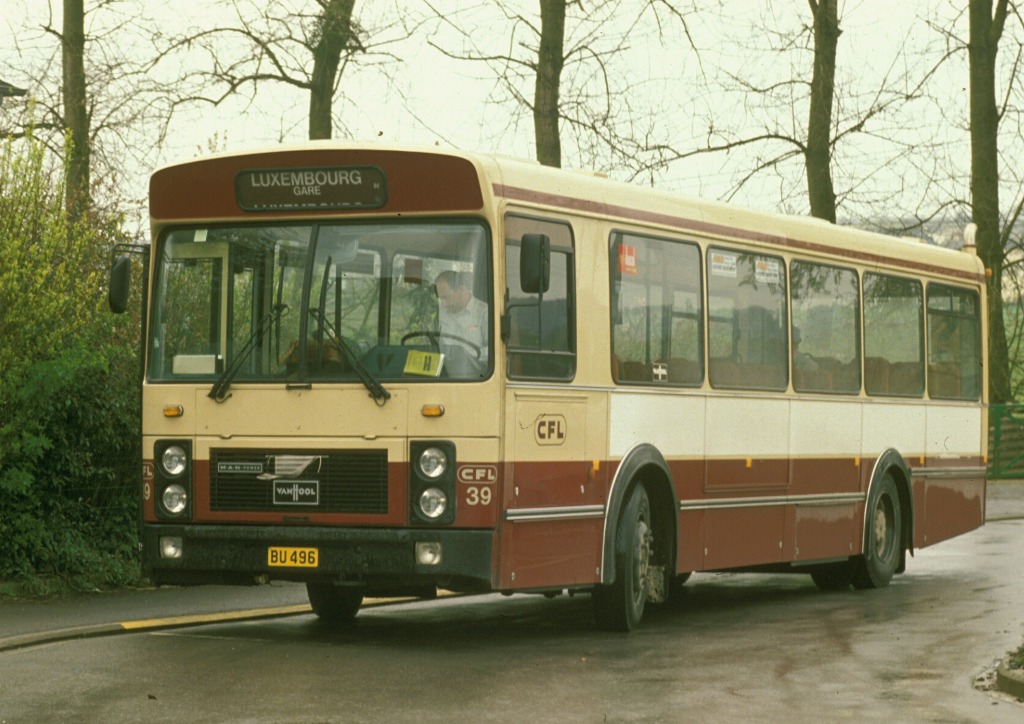 Люксембург, Van Hool A120P № 39