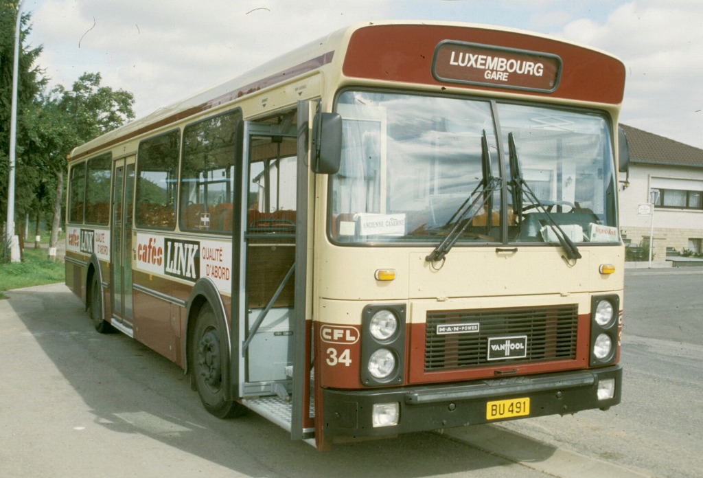 Люксембург, Van Hool A120P № 34