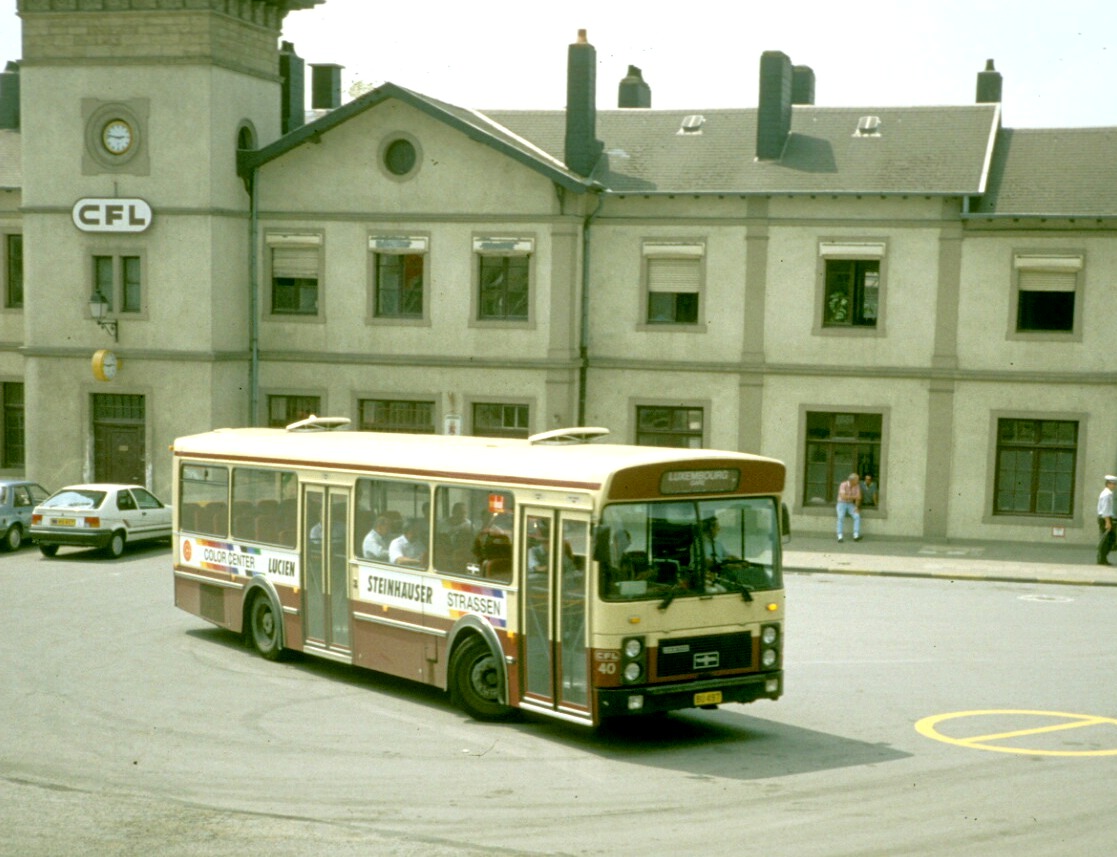 Люксембург, Van Hool A120P № 40