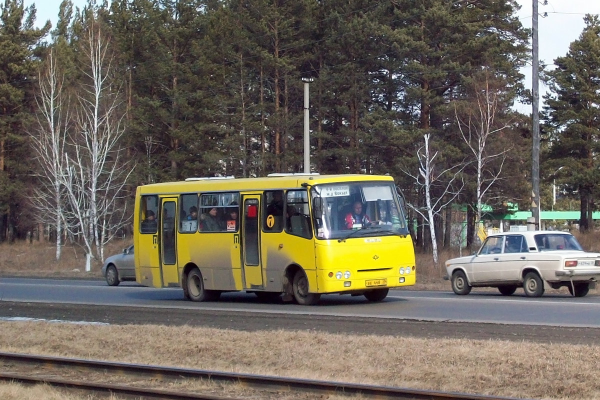 Иркутская область, Богдан А09204 № ВЕ 448 38