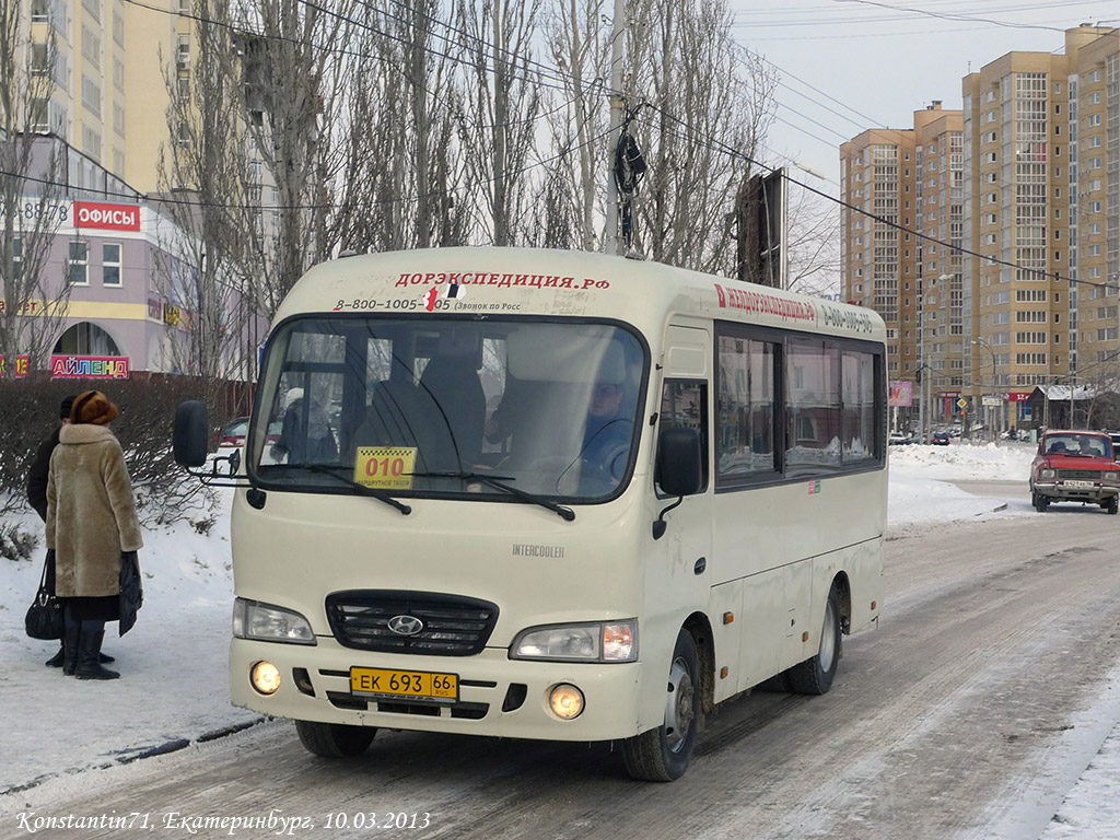 Свердловская область, Hyundai County SWB (РЗГА) № ЕК 693 66