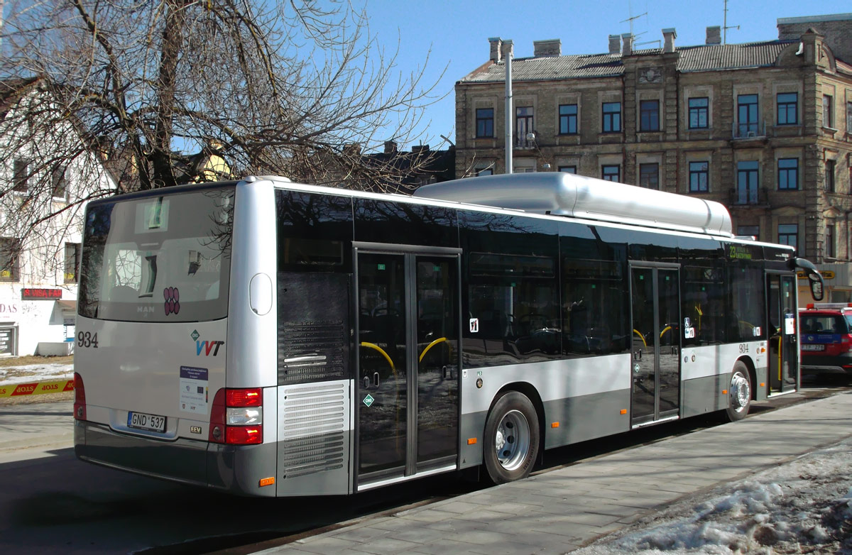 Литва, MAN A21 Lion's City NL273 CNG № 934