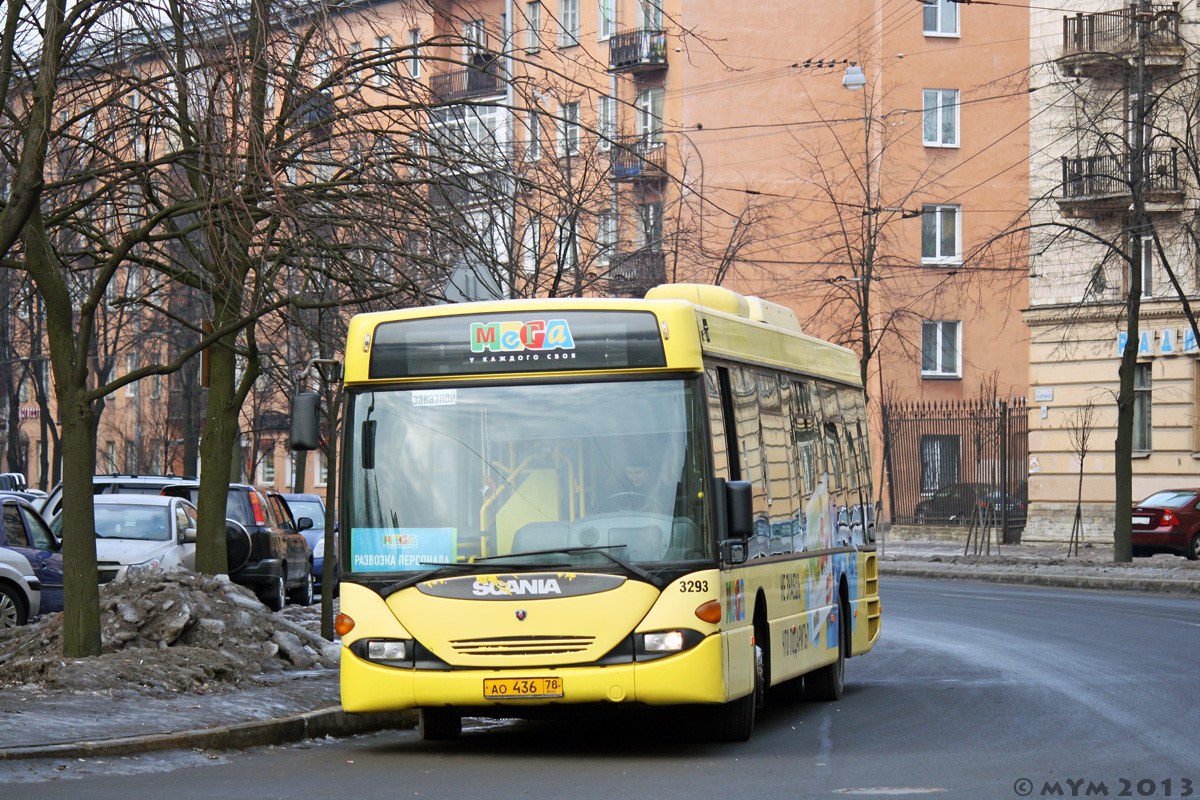 Санкт-Петербург, Scania OmniLink I (Скания-Питер) № 3293