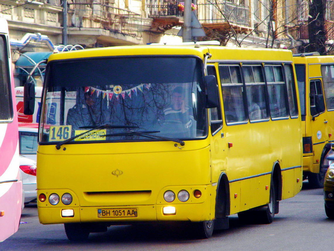 Одесская область, Богдан А09202 № BH 1051 AA