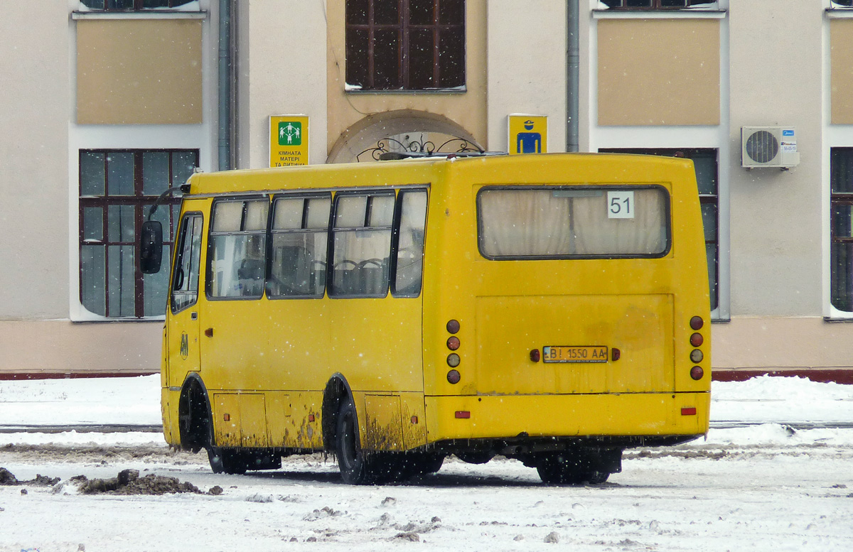 Полтавская область, Богдан А09202 (ЛуАЗ) № BI 1550 AA