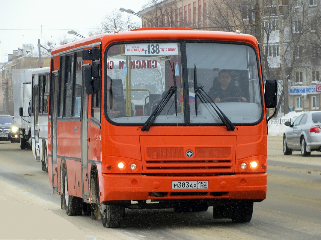 Нижегородская область, ПАЗ-320402-05 № М 383 АХ 152