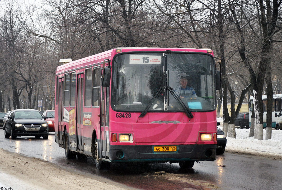 Нижегородская область, ЛиАЗ-5293.00 № 63428