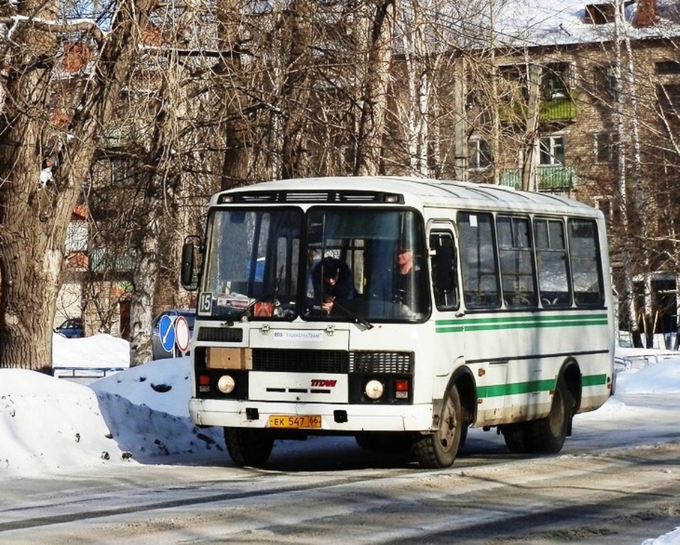 Свердловская область, ПАЗ-32054 № ЕК 547 66