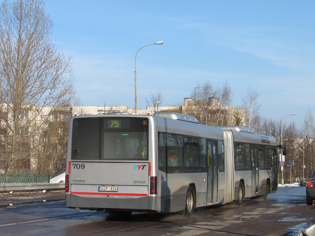 Литва, Volvo 7700A № 709