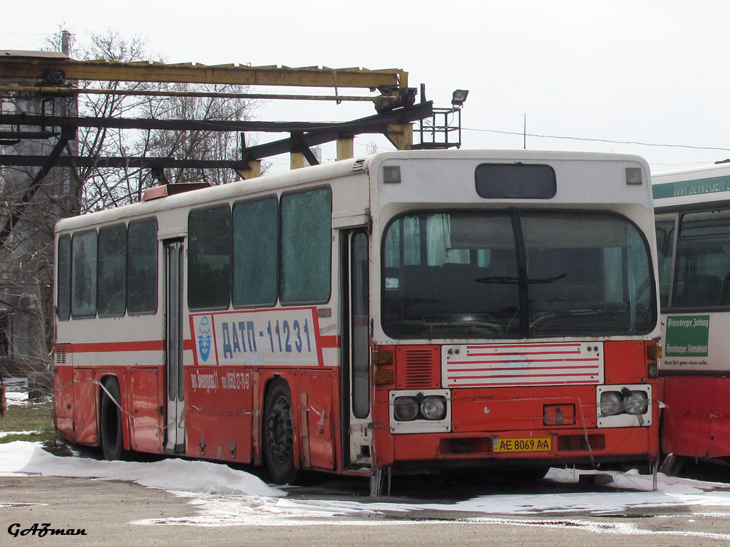 Dnepropetrovsk region, Scania CR112 (Poltava-Automash) Nr. AE 8069 AA