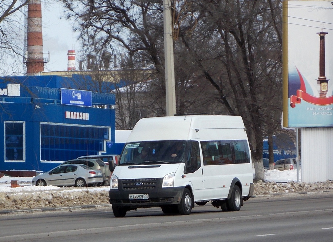 Белгородская область, Нижегородец-222709 (Ford Transit) № Н 680 КВ 31 —  Фото — Автобусный транспорт