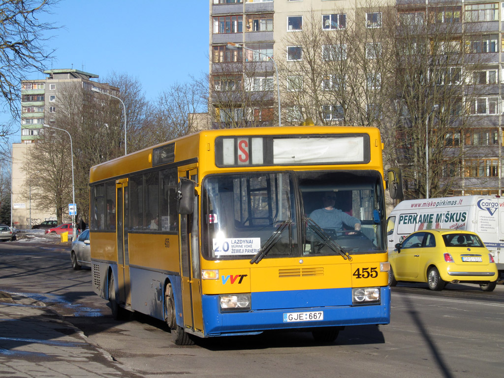 Литва, Mercedes-Benz O405 № 455