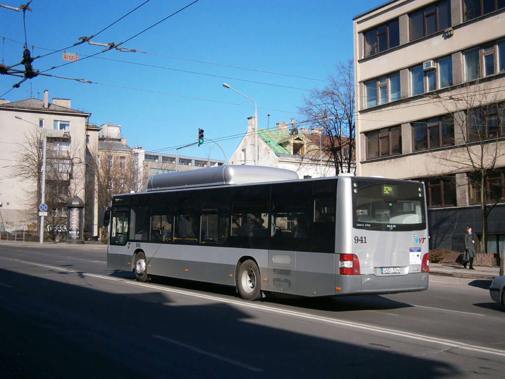 Литва, MAN A21 Lion's City NL273 CNG № 941