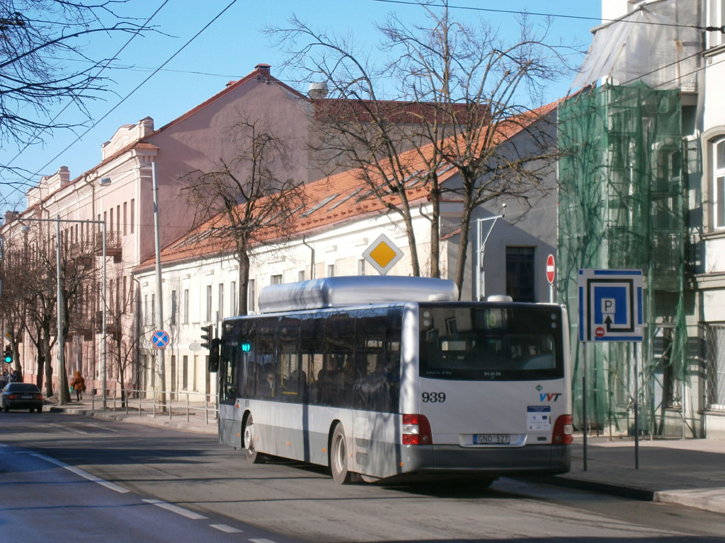 Литва, MAN A21 Lion's City NL273 CNG № 939