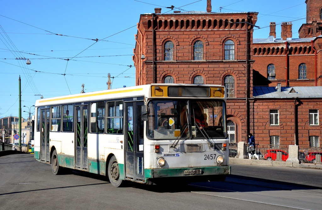 Санкт-Петербург, ЛиАЗ-5256.25 № 2457