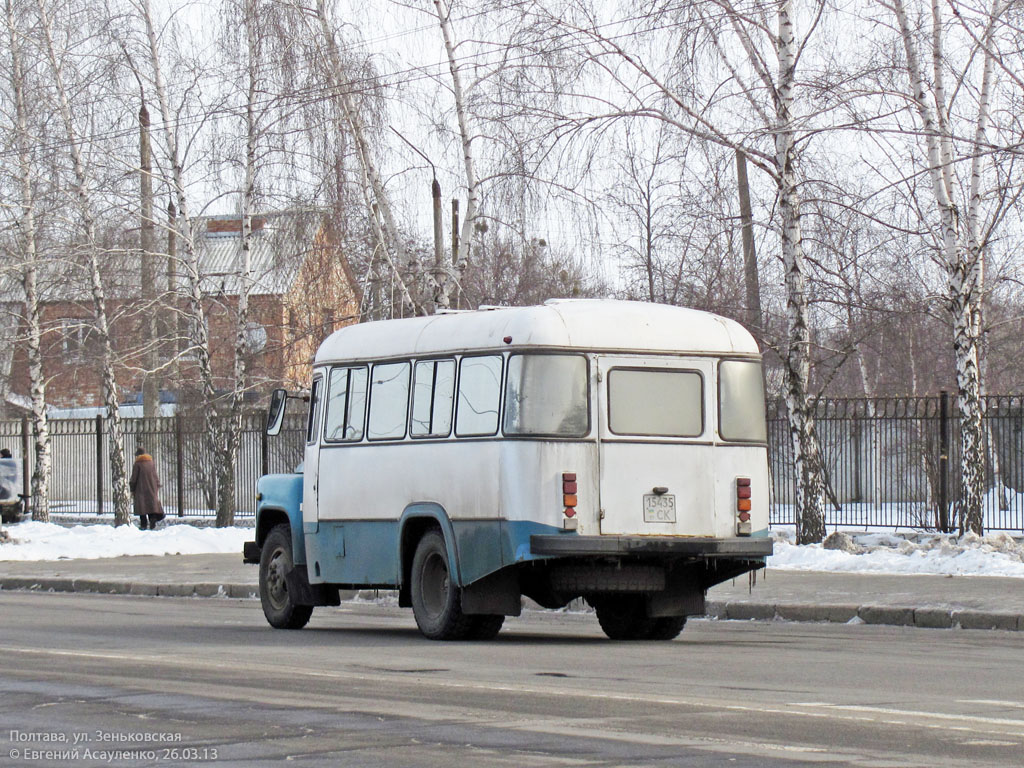 Полтавская область, КАвЗ-685 № 154-35 СК