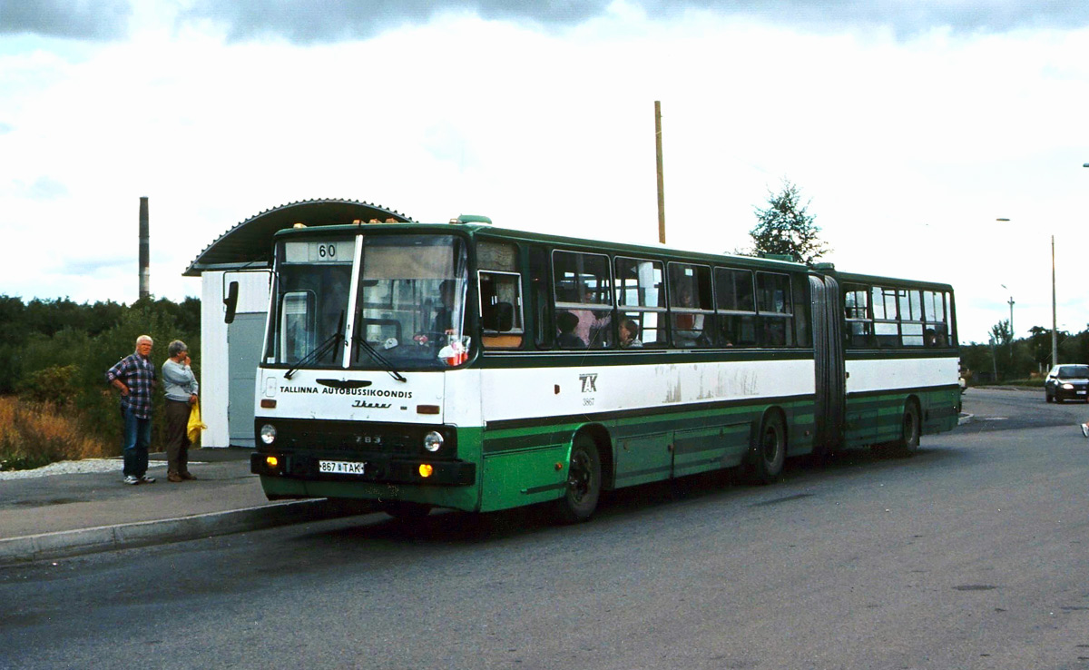 Эстония, Ikarus 283.00 № 3867; Эстония — Старые фотографии