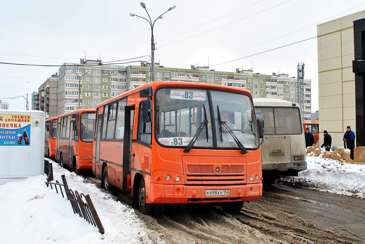 Нижегородская область, ПАЗ-320402-05 № К 498 ХУ 152