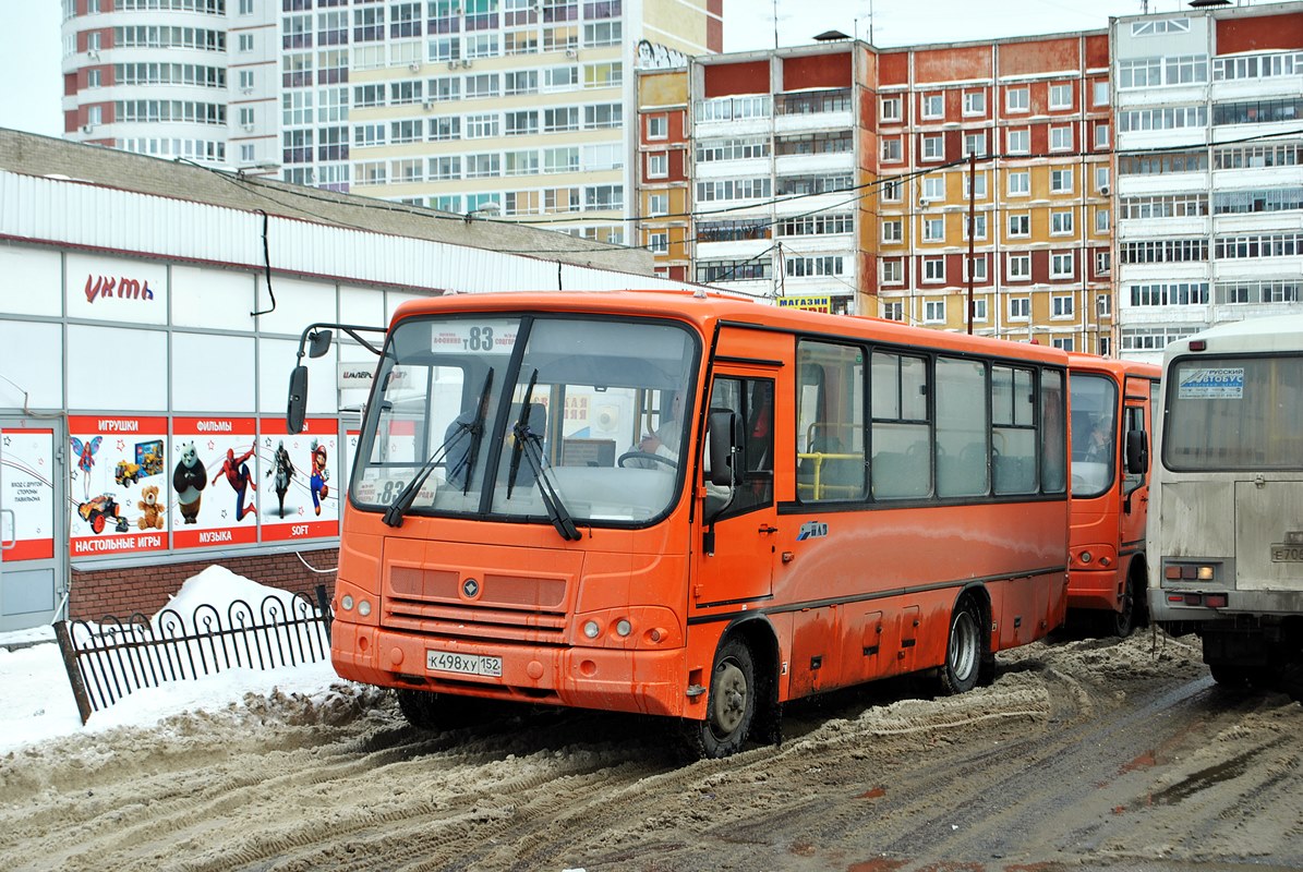 Нижегородская область, ПАЗ-320402-05 № К 498 ХУ 152