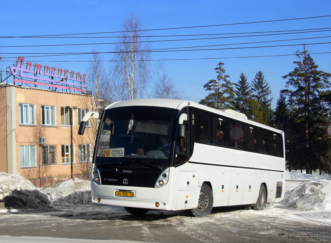 Челябинская область, ГолАЗ-52911-11 № АН 500 74