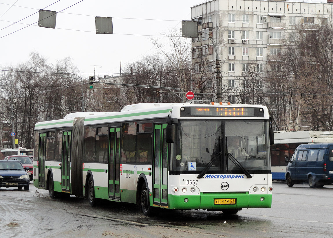 Москва, ЛиАЗ-6213.21 № 10667