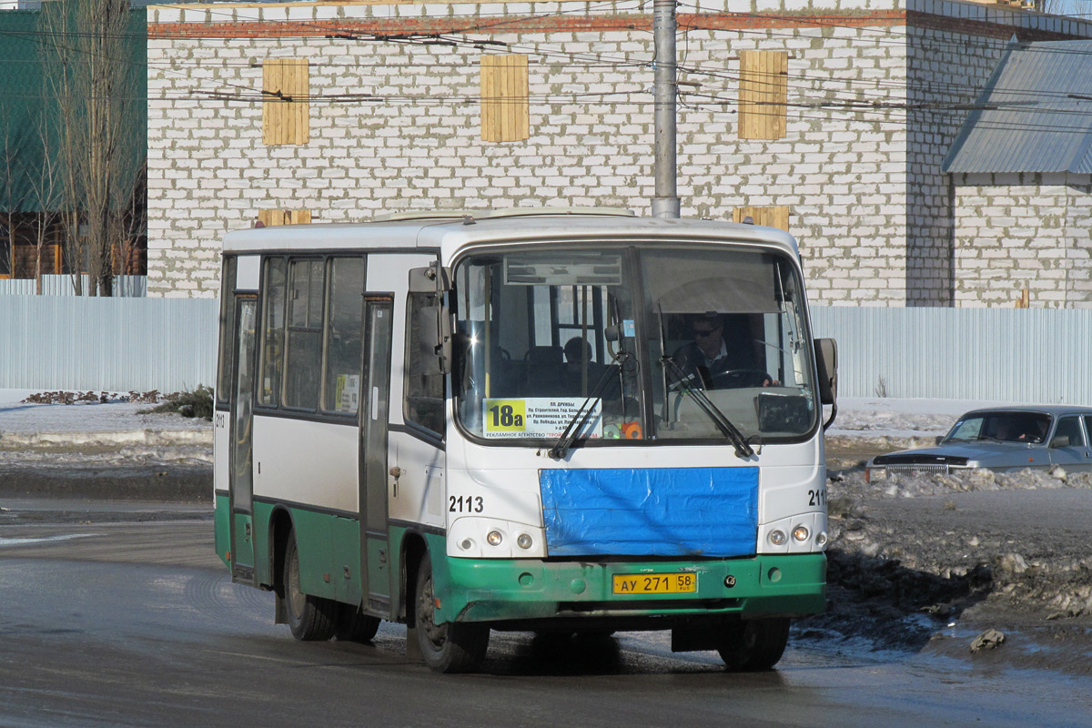 Penza region, PAZ-320402-03 # 2113