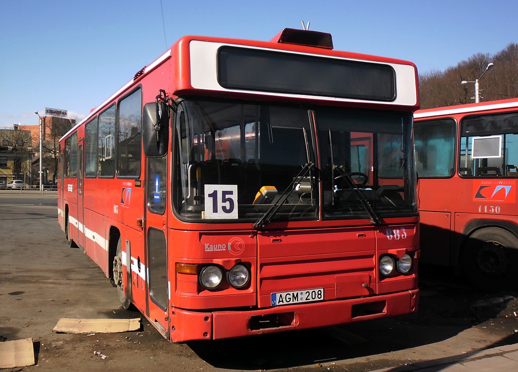 Литва, Scania CN113CLB № 663