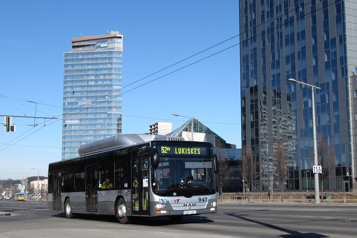 Литва, MAN A21 Lion's City NL273 CNG № 947