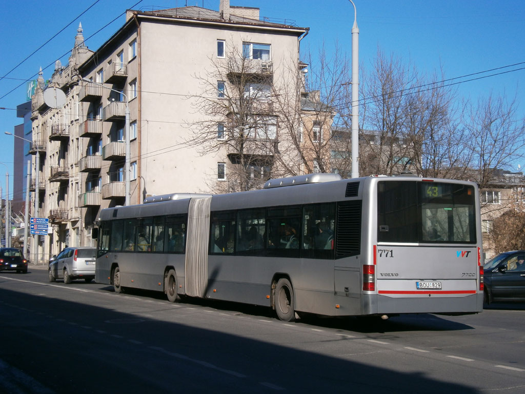 Литва, Volvo 7700A № 771