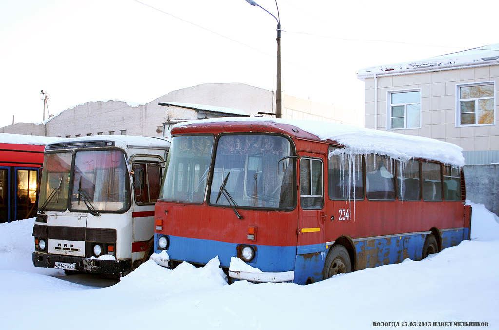 Вологодская область, ЛАЗ-695Н № 234