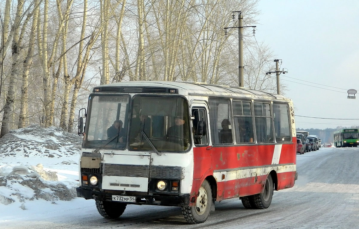 Новосибирская область, ПАЗ-3205 (00) № 4254