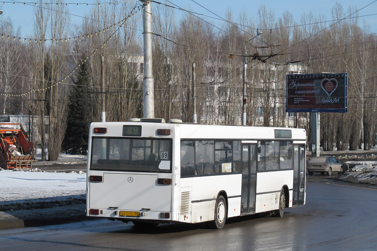 Пензенская область, Mercedes-Benz O405N № АХ 045 58