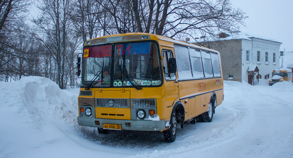 Ярославская область, ПАЗ-32053-70 № АК 656 76