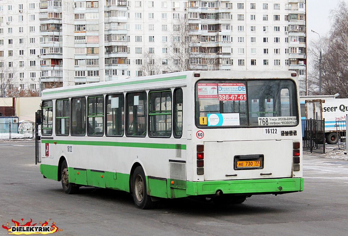 Москва, ЛиАЗ-5256.25 № 16122