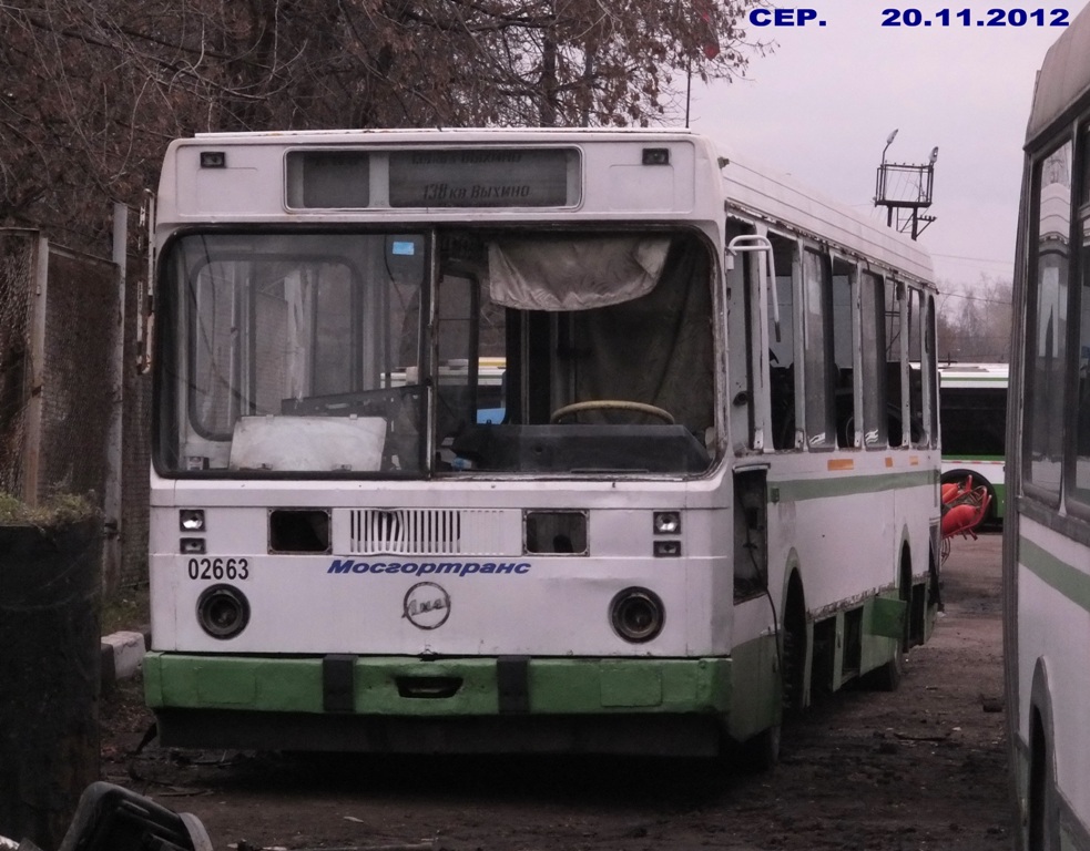 Москва, ЛиАЗ-5256.25 № 02663